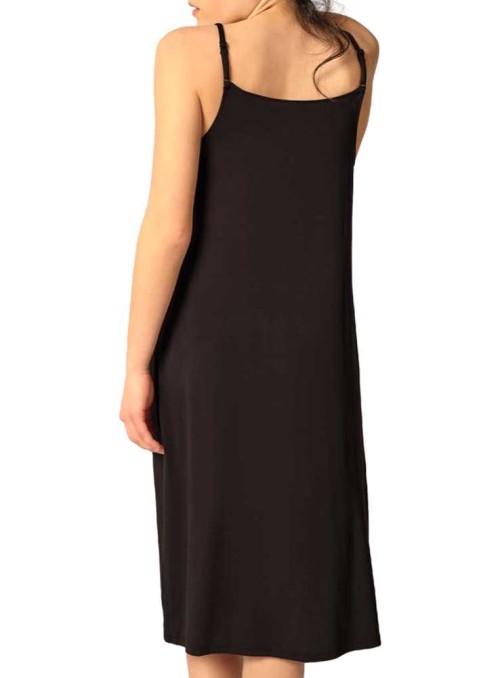 Nattlinne av bambu med spets från Skiny