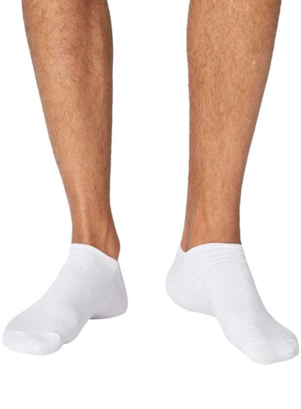 Kortskaftsock av bambu herr