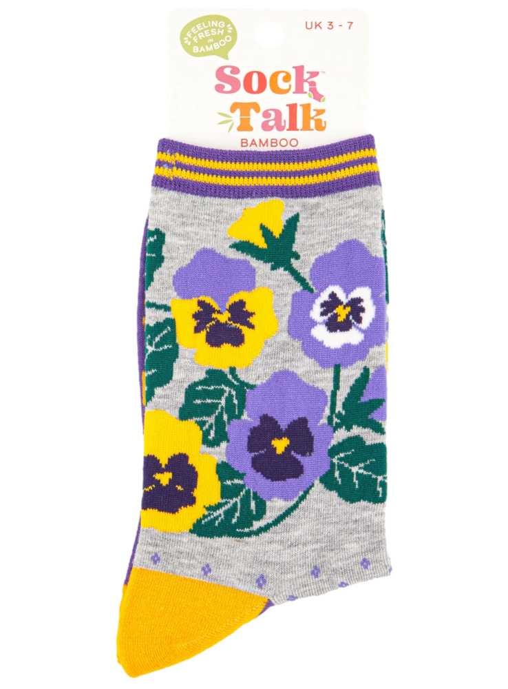 Bambustrumpor Pansy, dam, från Sock Talk