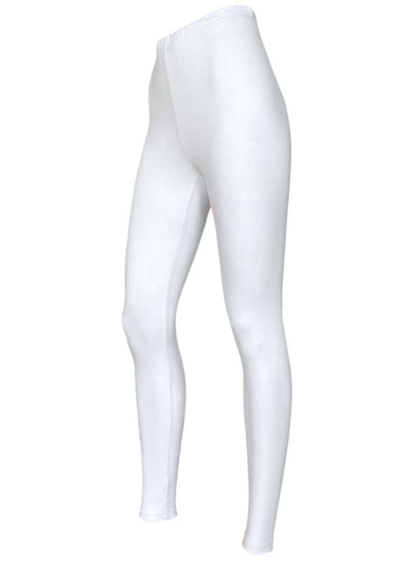 Leggings av bambu, vit
