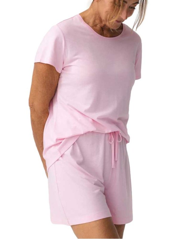 Pyjamas set av bambu, shorts och topp