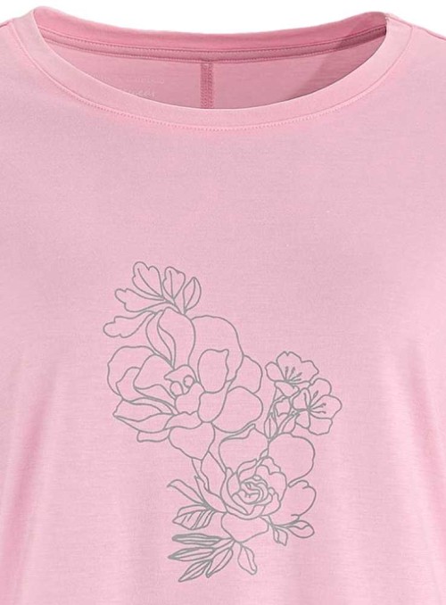 Nattlinne av bambu big T rosa