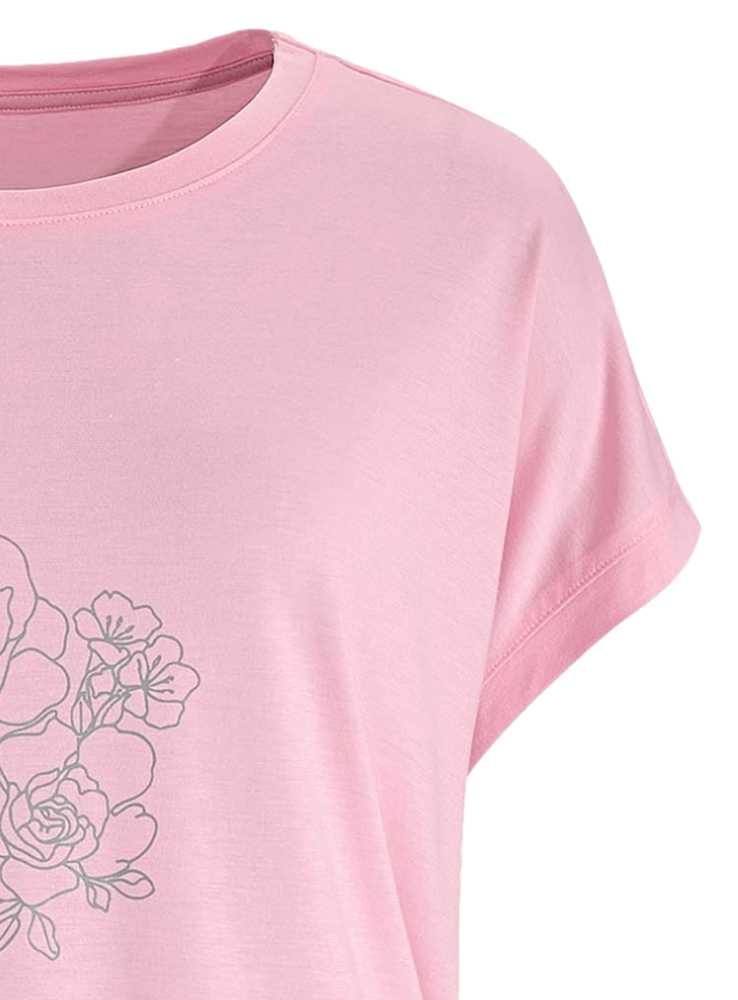 Nattlinne av bambu big T rosa