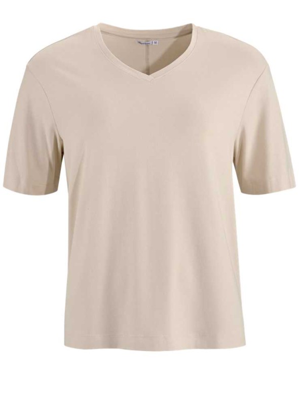 Bambutopp, enfärgad kortärmad