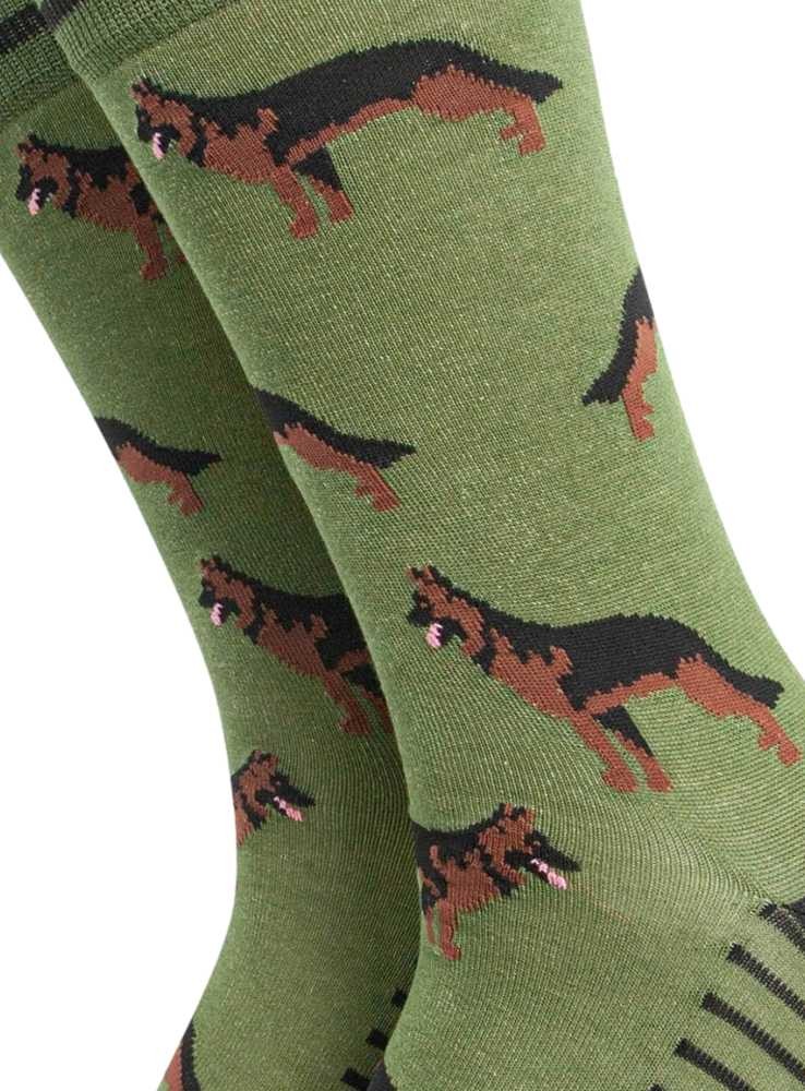 Bambustrumpor schäfer, herr, från Sock Talk