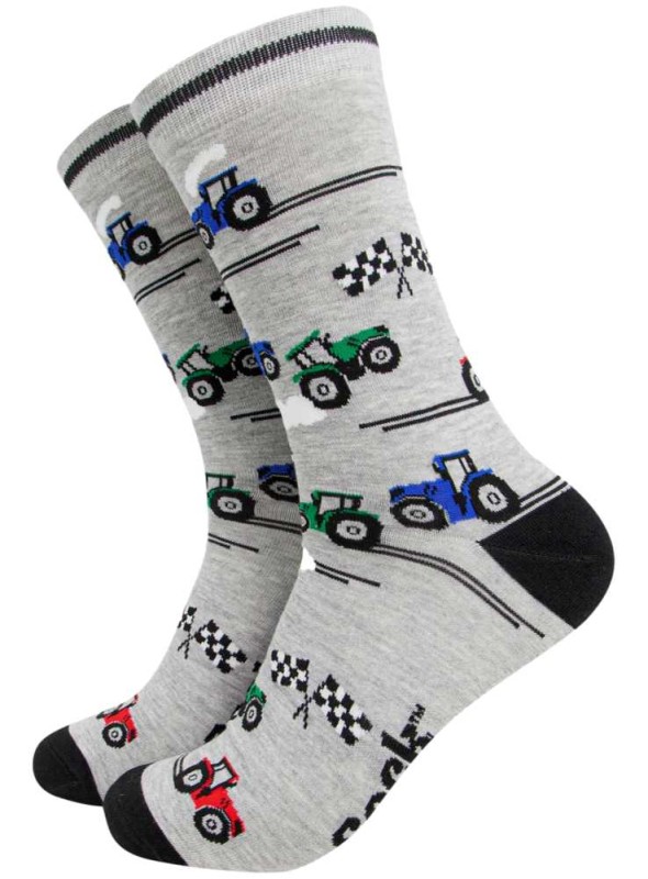 Bambustrumpor traktor, herr, från Sock Talk