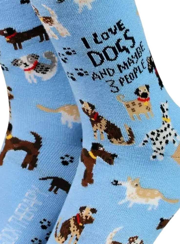 Bambustrumpor dam I love dogs