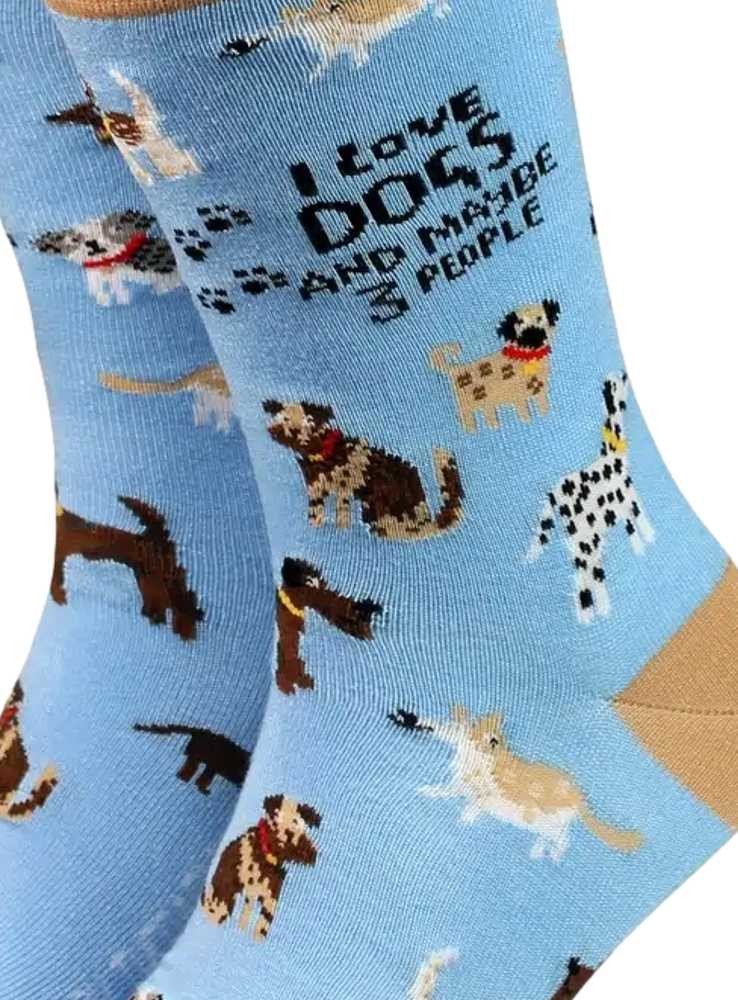 Bambustrumpor herr I Love Dogs