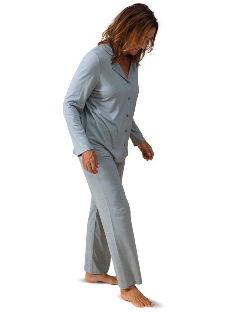 Pyjamaset i bambu, nattlinne och byxor