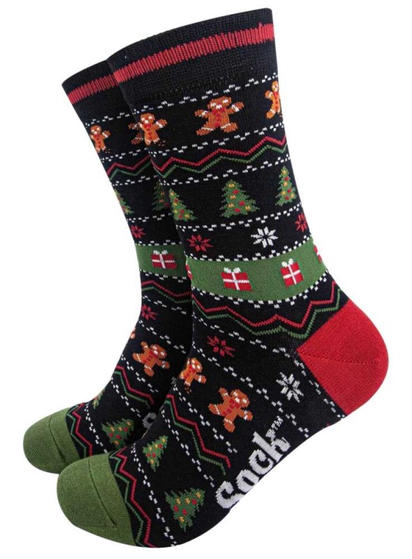 Julstrumpor av bambu, herr, från Sock Talk