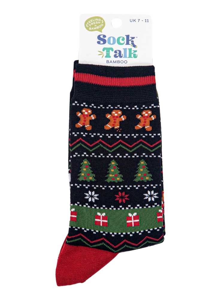 Julstrumpor av bambu, herr, från Sock Talk