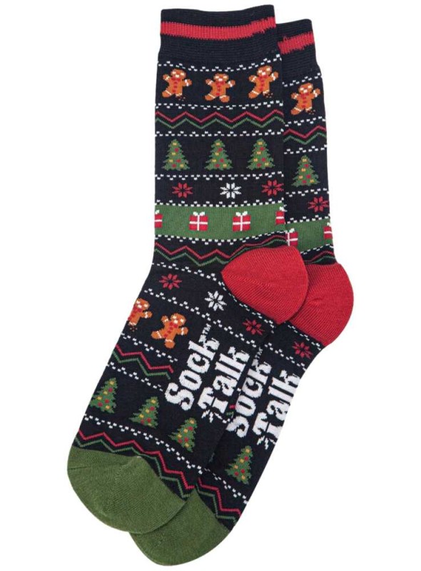 Bambusockor i presentask, julgransprydnader, herr, från Sock Talk