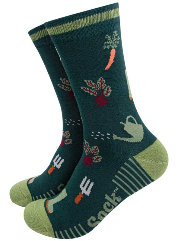 Bambustrumpor Gardening, herr, från Sock Talk