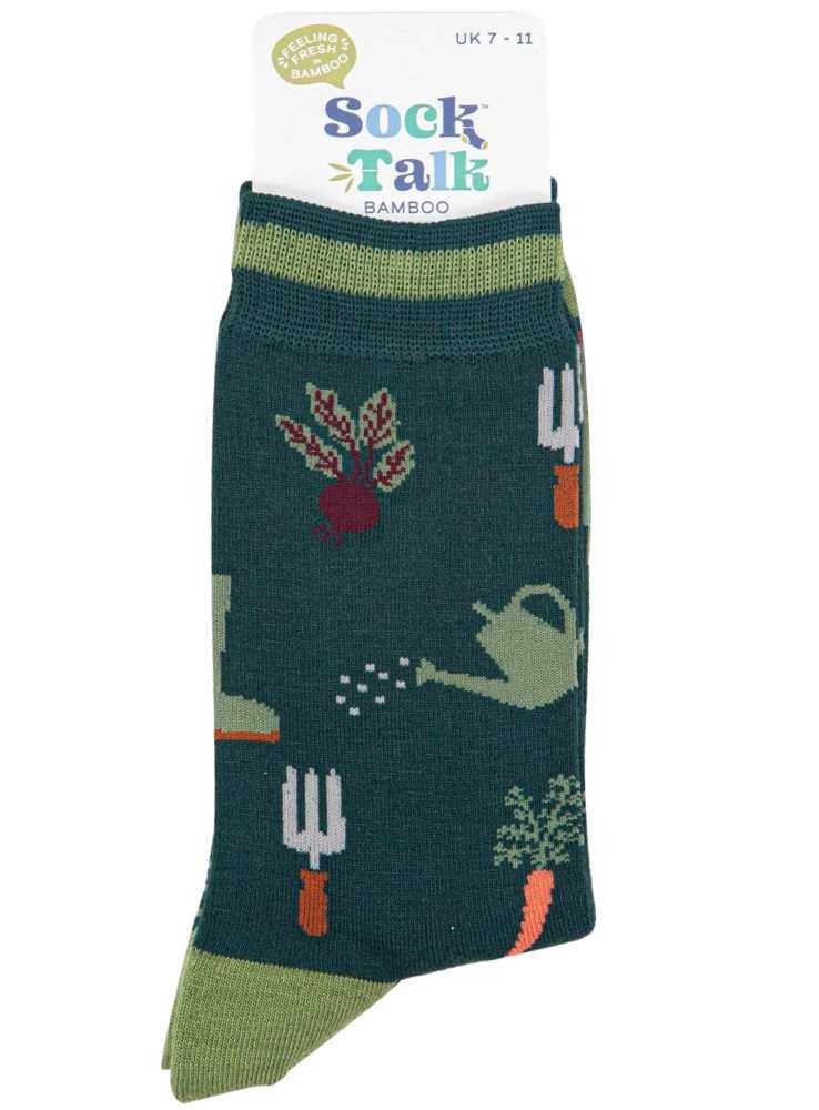 Bambustrumpor Gardening, herr, från Sock Talk