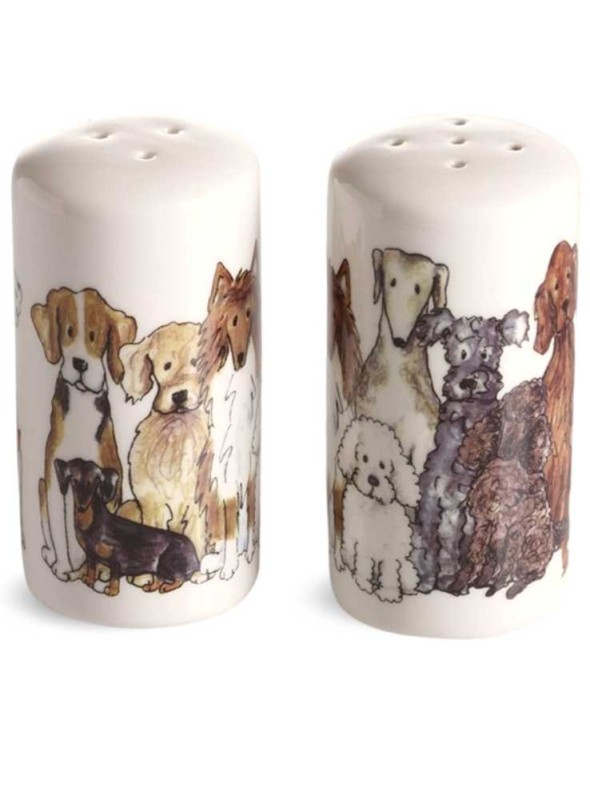 Salt- och peppar set, Hund