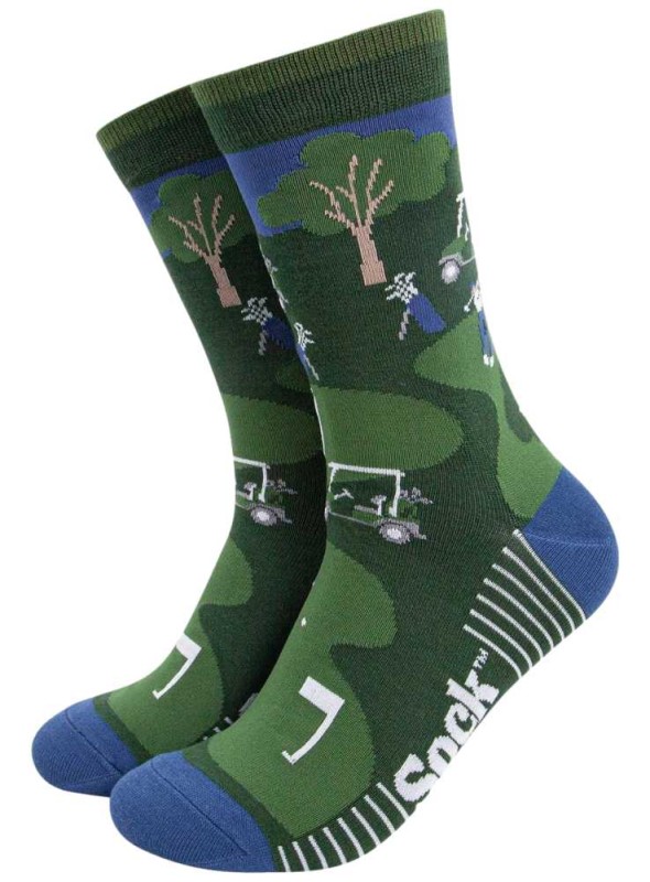 Bambustrumpor Golf, herr, från Sock Talk
