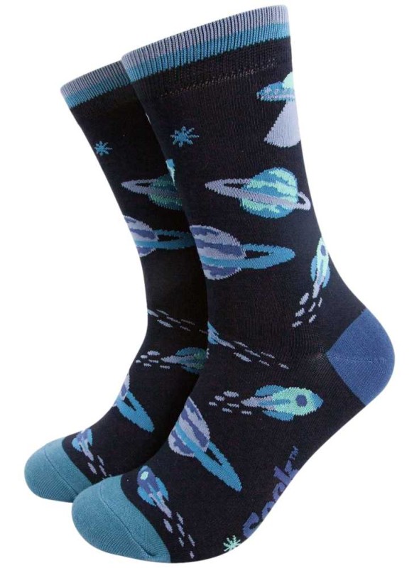 Bambustrumpor Space, herr, från Sock Talk