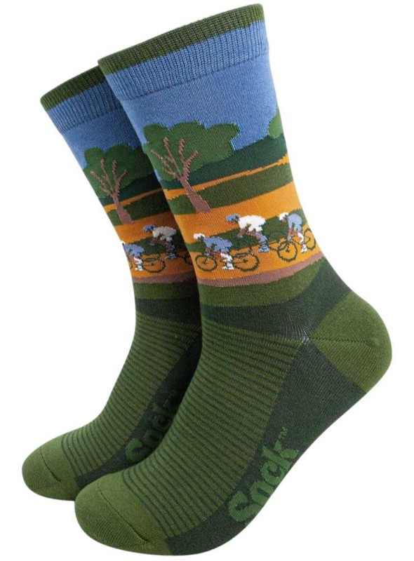 Bambustrumpor cyklar, herr, från Sock Talk