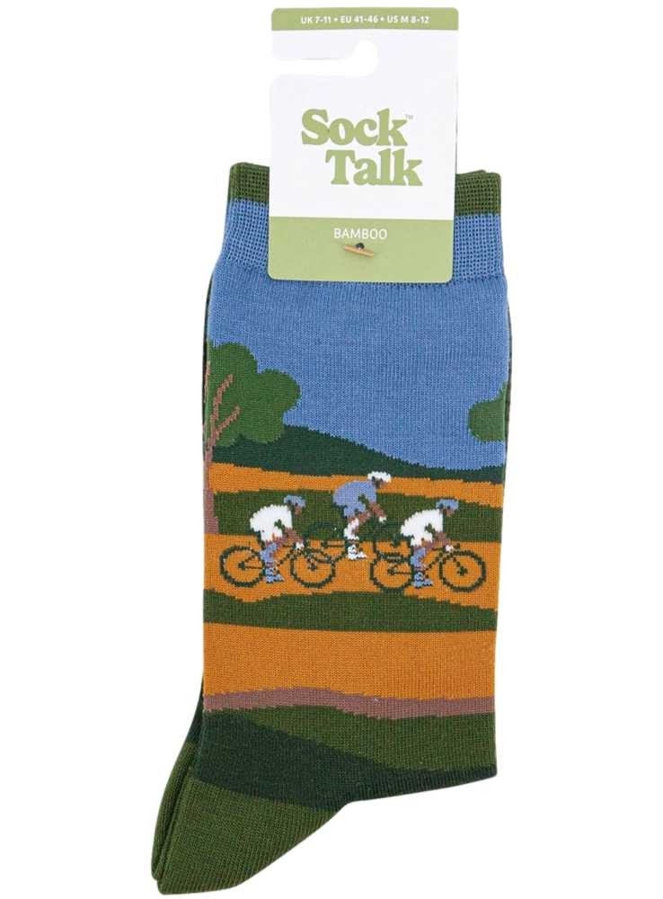 Bambustrumpor cyklar, herr, från Sock Talk