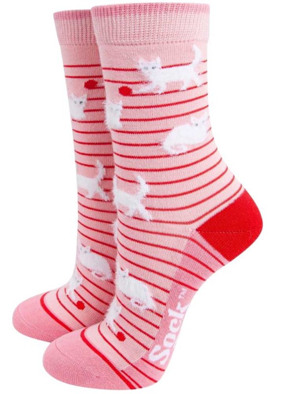 Bambusockor katter, dam, från Sock Talk