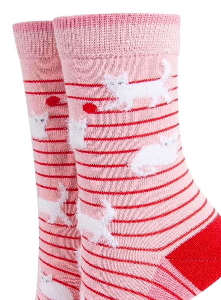 Bambusockor katter, dam, från Sock Talk