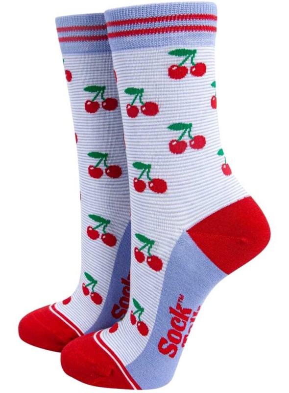 Bambusockor körsbär, dam, från Sock Talk