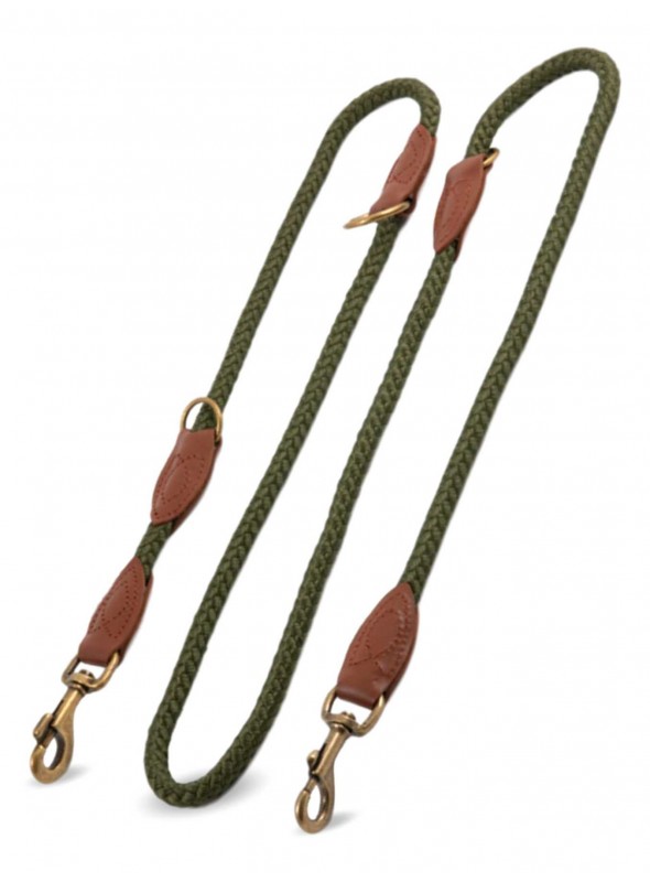 Slip-line 2-i-1 hundesnor Deluxe Rope