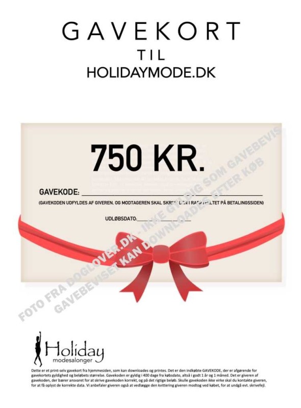 Gavekort 100 kr.
