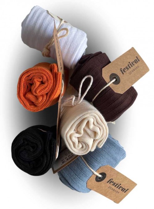 Bambustrumpor offwhite från Festival