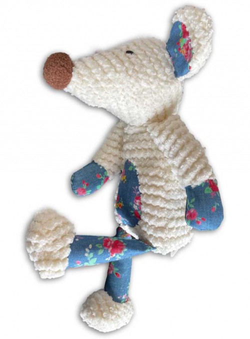 Hundleksak med squeaker Maisie Mus 37 cm