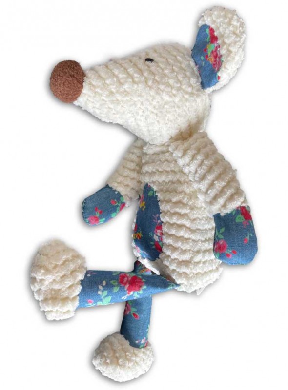 Hundleksak med squeaker Maisie Mus 37 cm