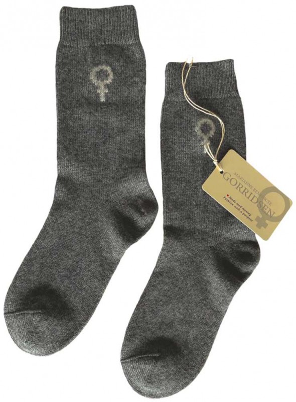 Ullstrumpor Cashmere-mix från Gorridsen Design