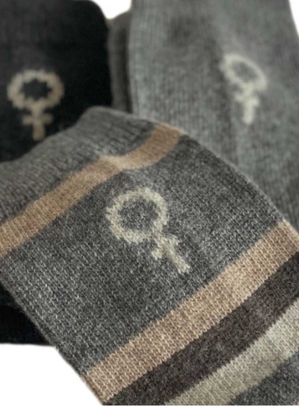 Ullstrumpor Cashmere-mix från Gorridsen Design