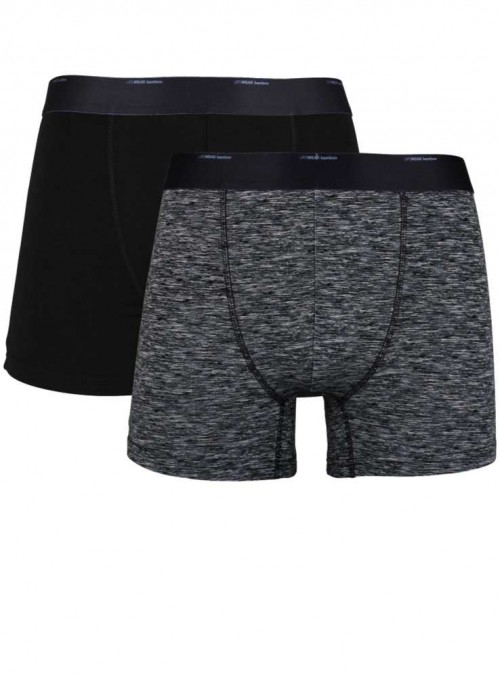 Bambus-underbukser, sorte boxer shorts / briefs m. økologisk bomuld