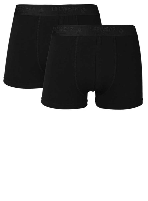 2 Pack Boxer av bambu i trunkmodell