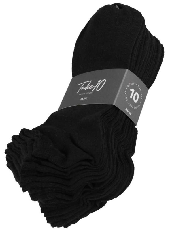 Kortskaftosck 10-pack svart