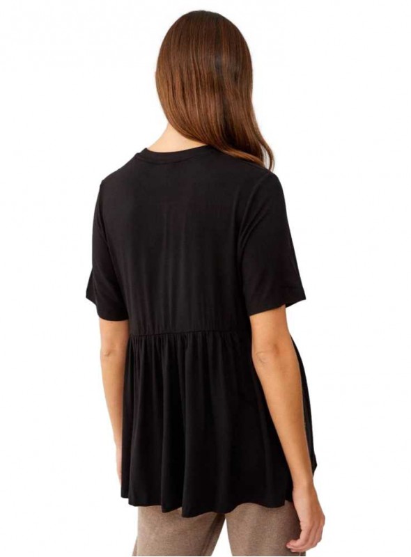 Topp med volang nedtill av bambu