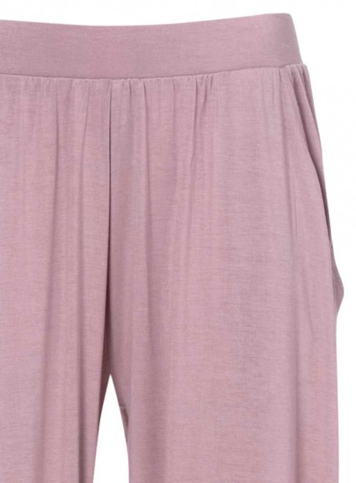 Bambu byxor, trikåbyxa rosa