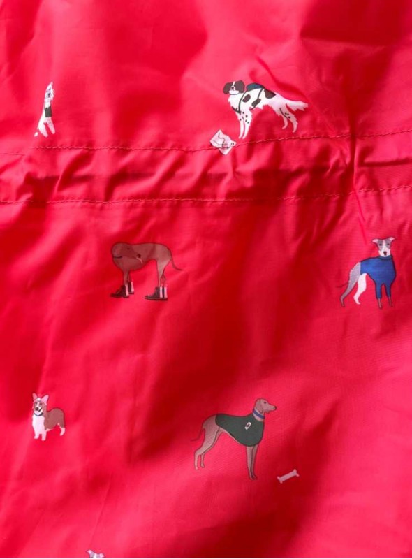Regnjacka Golightly Hiking Dogs från Joules