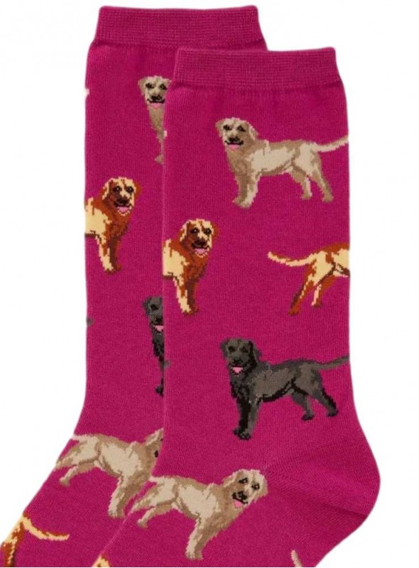 Bambustrumpor dam Labrador pink