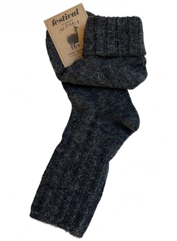 Alpacka ull sockor